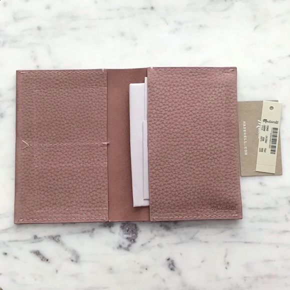 Madewell Accessories Madewell Passport Case In Nubuck Leather